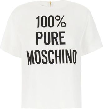 Moschino Blouses - Dames - Blouses - Wit - M - Overhemden