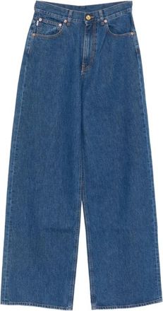 Blaz&eacute; Milano Java Jeans Nariida - Dames - Loose Fit Jeans - Blauw - M - Denim - Jeans