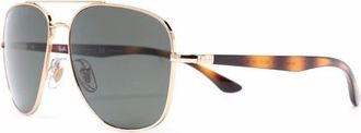 Ray-Ban Rb 3683 00158 Zonnebrillen - unisex - Zonnebrillen - Bruin - 56 MM - Accessoires