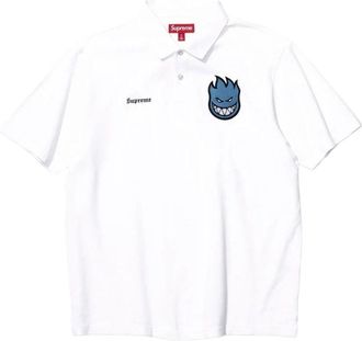 SUPREME x Spitfire SS26 Polo White SUP-SS26-339-WHT