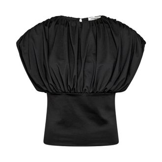 Co'Couture Dames, Blouses & Shirts, Zwart, Maat: XS Poliester