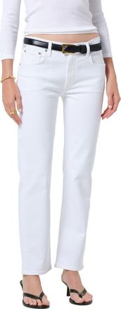 Citizens Of Humanity Anissa Straight Leg Jeans in Bon Bon White at Nordstrom, Size 29