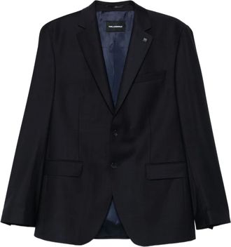 Karl Lagerfeld blazer a due bottoni - Blu