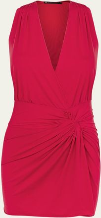 Vix Solid Karina Sun Dress Coverup