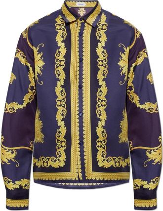 Versace Hombre, Camisas, Azul, Talla: 3XL