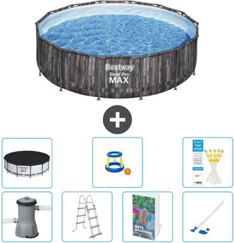 Bestway Piscina Bestway Steel Pro Max Redonda - 427x107 Cm - 8-piezas S590