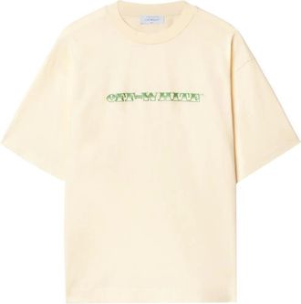 Off-white Cash Arrow T-shirt - men - Cotton - S - Neutrals