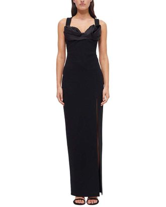 Rachel Gilbert Alaric Wool & Silk-Blend Gown