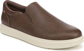 Dr. Scholls City Cloud Slip-On Sneaker in Dark Brown Faux Leather at Nordstrom Rack, Size 11.5