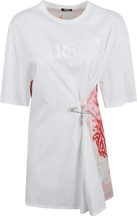 Versace T-Shirt United - Dames - T-shirts - Wit - S - Tops