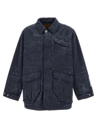 A-Cold-Wall* Navy Blue Shirt Collar Jacket