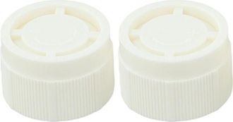 OEM Paquete De 10 Tapones Decorativos De Pl&aacute;stico Blanco M30 X 1,5 Trv Para V&aacute;lvulas Termost&aacute;ticas De Radiador, 34 Mm