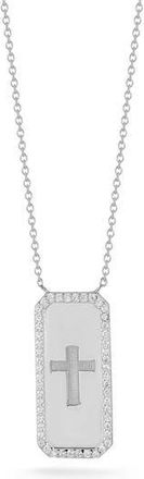 Glaze Jewelry Sterling Silver Cross Necklace at Nordstrom Rack