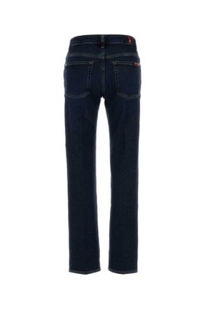 7 For All Mankind Womens Stretch Denim Cailie Jeans Blu