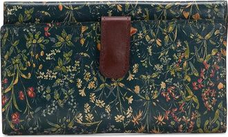Patricia Nash Agira Wallet Wallet Womens Handbags Tuscan Fields Print - 375, Leather