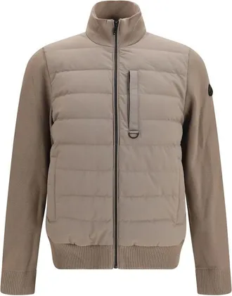 Moose Knuckles Bicolor Viscose Full-Length Mens Jacket