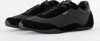 HUGO BOSS Mens BOSS Orange Jaylen Lowp sdnylt Mens Trainers - Black 005 - Size: 12