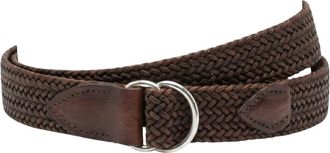 Alberto Luti Heren, Accessoires, Bruin, Maat: 105 CM Leer