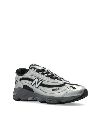 New Balance Unisex Sneakers M1000 Silver Metallic Trainers