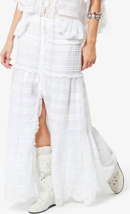Isabel Marant Womens Paoline Skirt In White