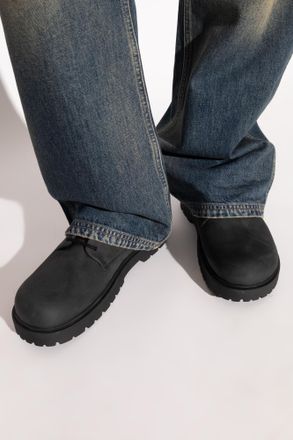 Birkenstock Highwood Lace Low Shoes, Mens, Black