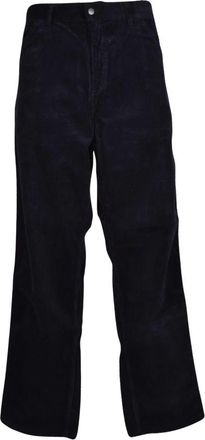 Carhartt Work in Progress Single Knee Pant - Heren - Straight fit broeken - Blauw - W36 - Katoen - Broeken