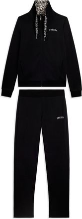 Freddy Tuta con zip e collo alto con interno animalier