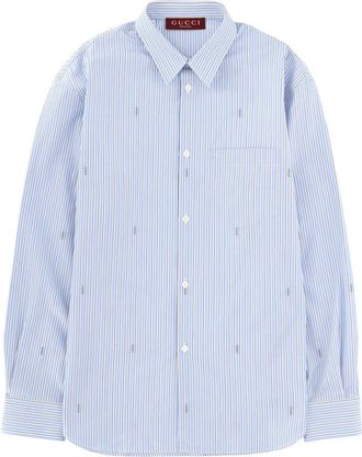 Gucci Gestreiftes Gucci-Hemd