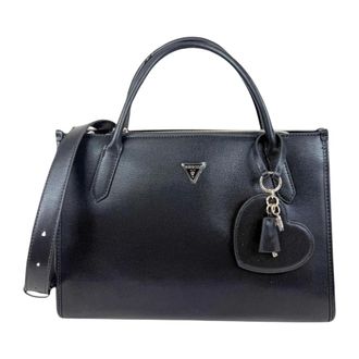 Guess Isobel Tote - female - Guess - Handbags - Black - ONE SIZE - Bags