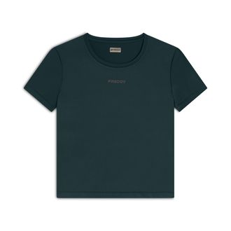 Freddy T-shirt comfort fit con maniche corte in tessuto tecnico