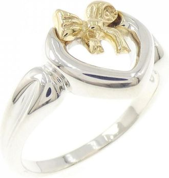 Tiffany & Co. Yellow Gold (18K) Silver 925 Band Ring (Pre-Owned)