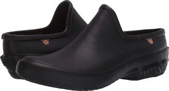 Bogs Womens Bogs Patch 72540-001 Clogs Black Slip-On Waterproof Shoes RHS6840