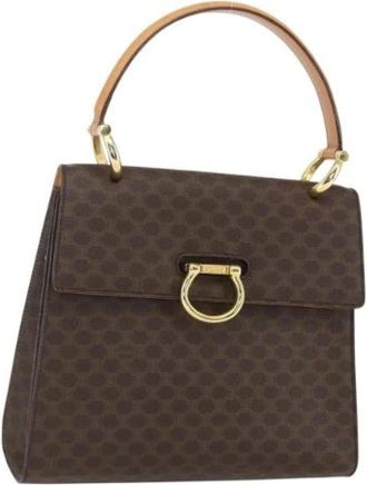 Celine Pre-owned Handbags, female, Brown, Size: ONE SIZE Pre-owned Vintage Handbag