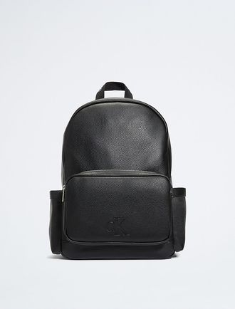 Calvin Klein Mens All Day Campus Backpack - Black