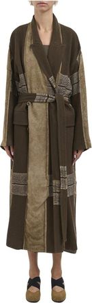 Uma Wang Cappotto Cicero - - Dresses - Donna - Marrone - S
