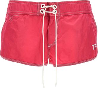 Tom Ford Logo Nylon Shorts