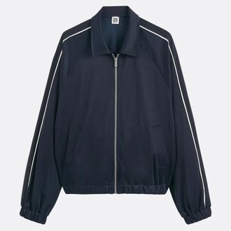 La Redoute Collections Sweater met rits, polokraag