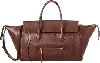 Celine Celine Leather Shoulder Bag