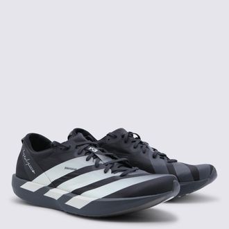 Yohji Yamamoto Striped Low-Top Sneakers - Black