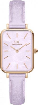 Daniel Wellington Womens DW00100637 Ladies Quadro Watch - Rose Gold - One Size