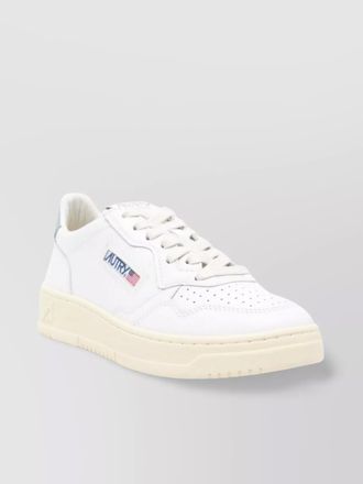Autry low top sneakers featuring perforated design