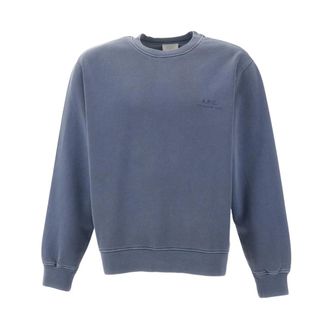 A.P.C. Felpa Fernando - - Sweatshirts & Hoodies - Uomo - Blu - L
