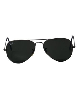 Ray-Ban Classic Aviator Sunglasses in Black Metal
