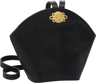 Ferragamo Vintage Shoulder Bag Leather Leather Shoulder Bag Bag (Pre-Owned)