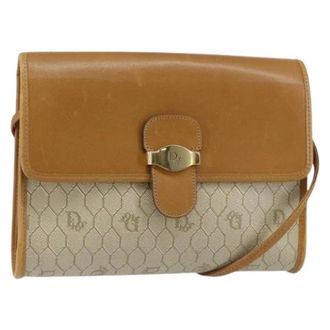 Dior Pre-owned Cross Body Bags, female, Beige, Size: ONE SIZE Pre-owned Vintage Crossbody Bag