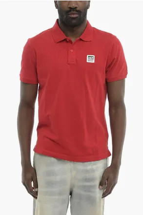 Diesel Cotton Piqu&eacute; Polo T-SMITH Solid size 3xl