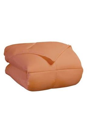 Superior Classic All-Season Reversible Down Alternative Comforter in Dusty Orange at Nordstrom Rack, Size Full/queen