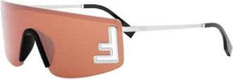 Fendi Authentieke Sportbrillen van Premium Kwaliteit - Heren - Zonnebrillen - Rood - ONE Size - Accessoires