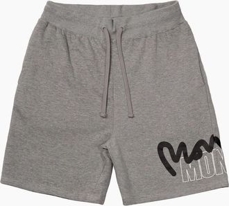 Money Clothing Mens Stencil Shorts - Grey - Size: 32/33/32