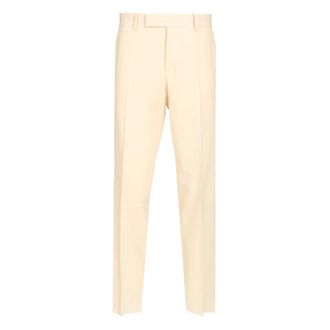 Fendi Hombre, Pantalones, Beige, Talla: S